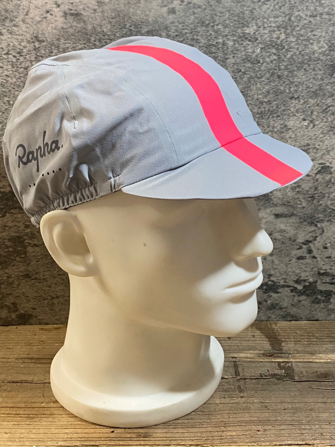 KD015 ラファ Rapha RCC PRO TEAM CAP サイクルキャップ グレー S-M ※スレ
