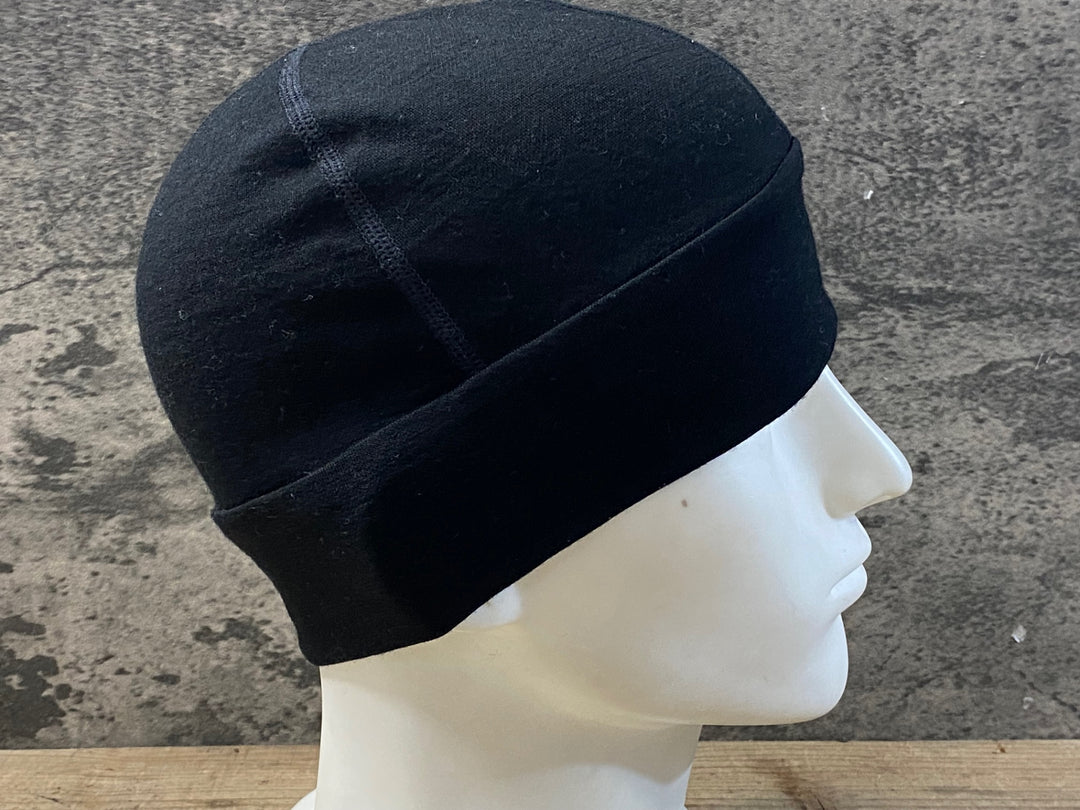 JZ111 ラファ Rapha MERINO HAT サイクルキャップ 黒 ONE SIZE
