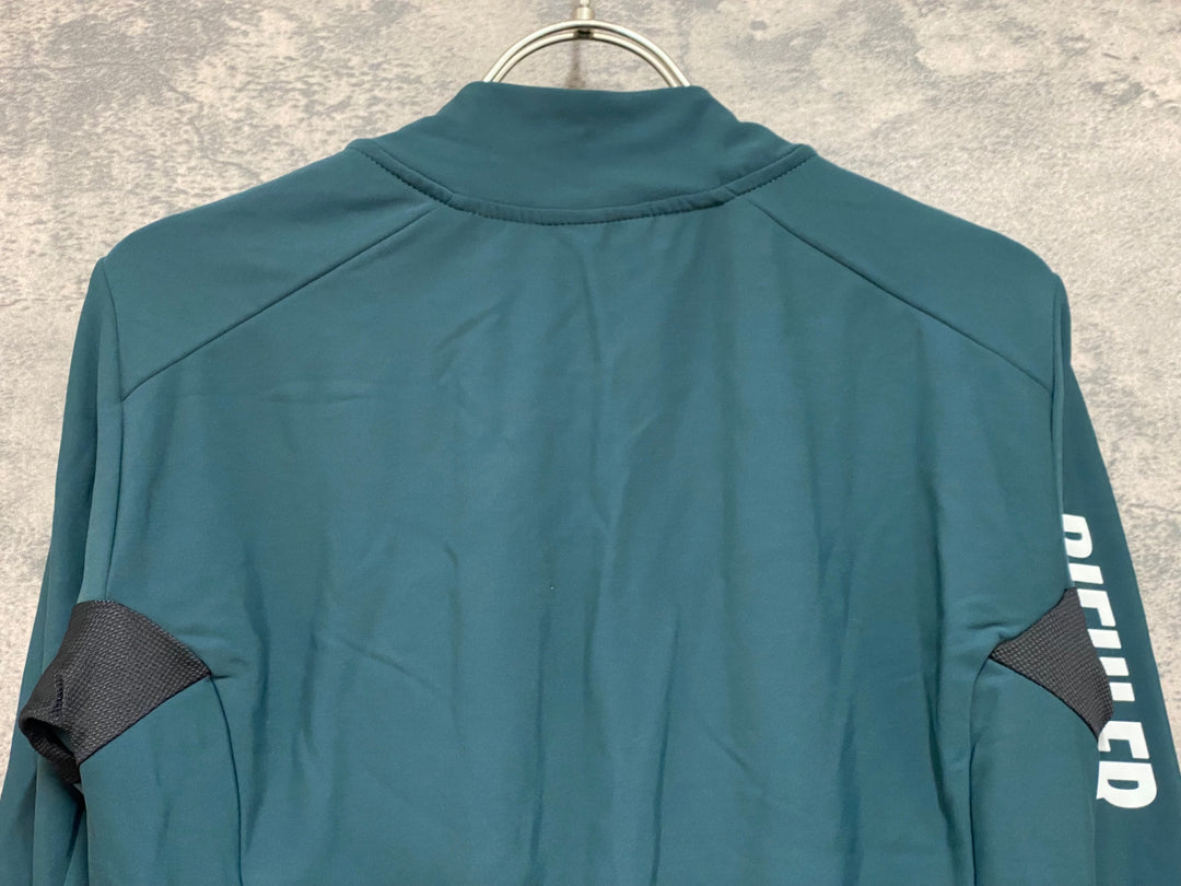 JO055 BIEHLER 長袖 サイクルジャージ 緑 M 裏起毛