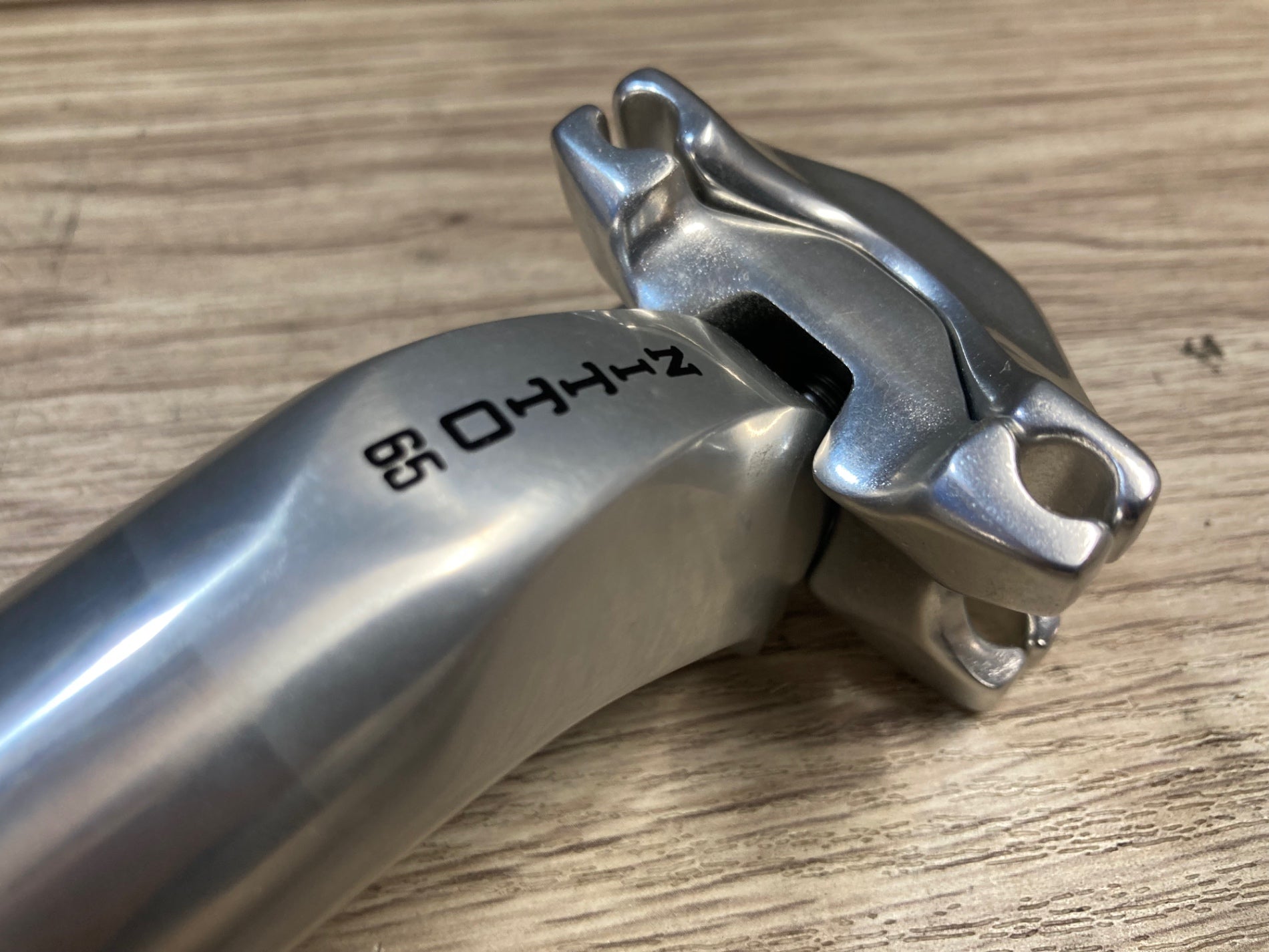 JX878 日東 NITTO S65 アルミ シートポスト Φ27.2 250mm シルバー 未