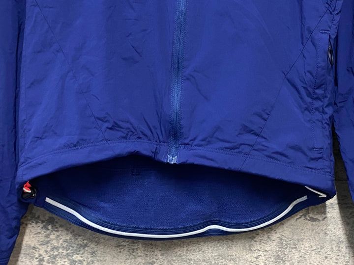 KR634 ラファ Rapha WINTER WINDBLOCK JERSEY 長袖 サイクルジャージ 紺 M