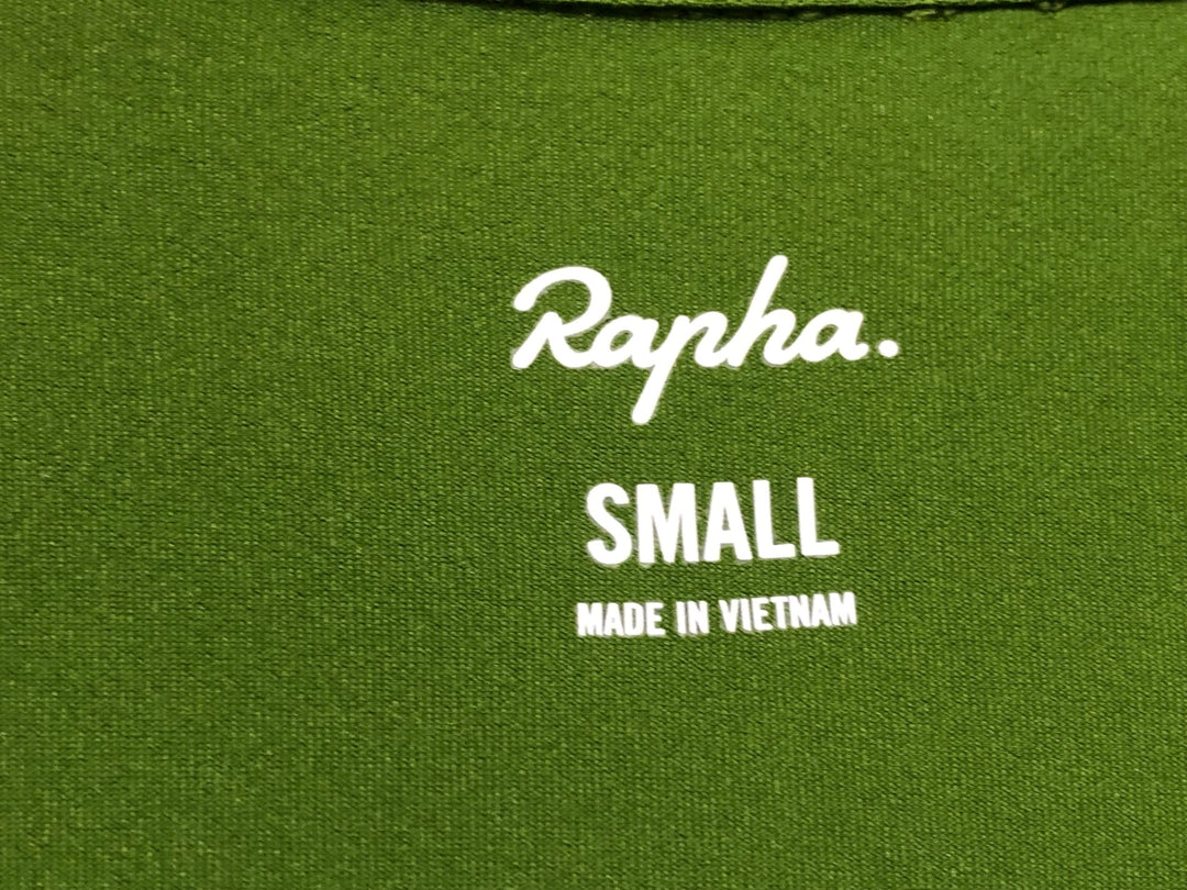JJ419 ラファ Rapha CORE LIGHTWEIGHT JERSEY 半袖 サイクルジャージ 黄緑 S