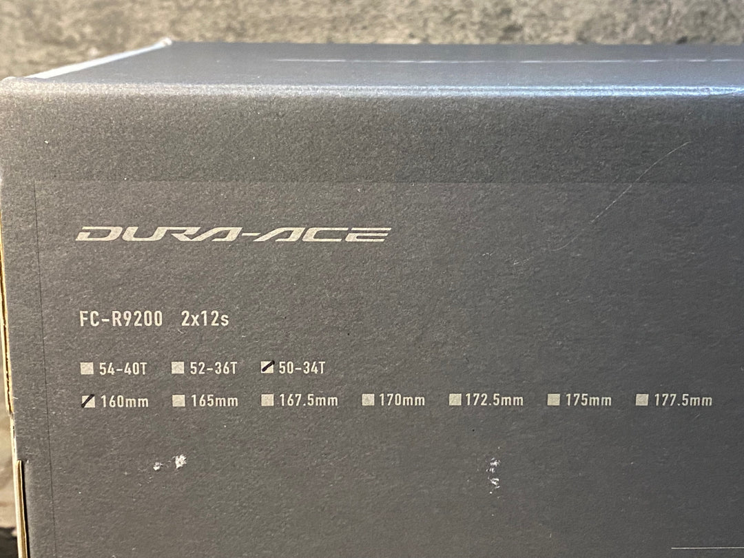 JR604 シマノ SHIMANO デュラエース DURA-ACE FC-R9200 クランクセット 50/34T 160mm