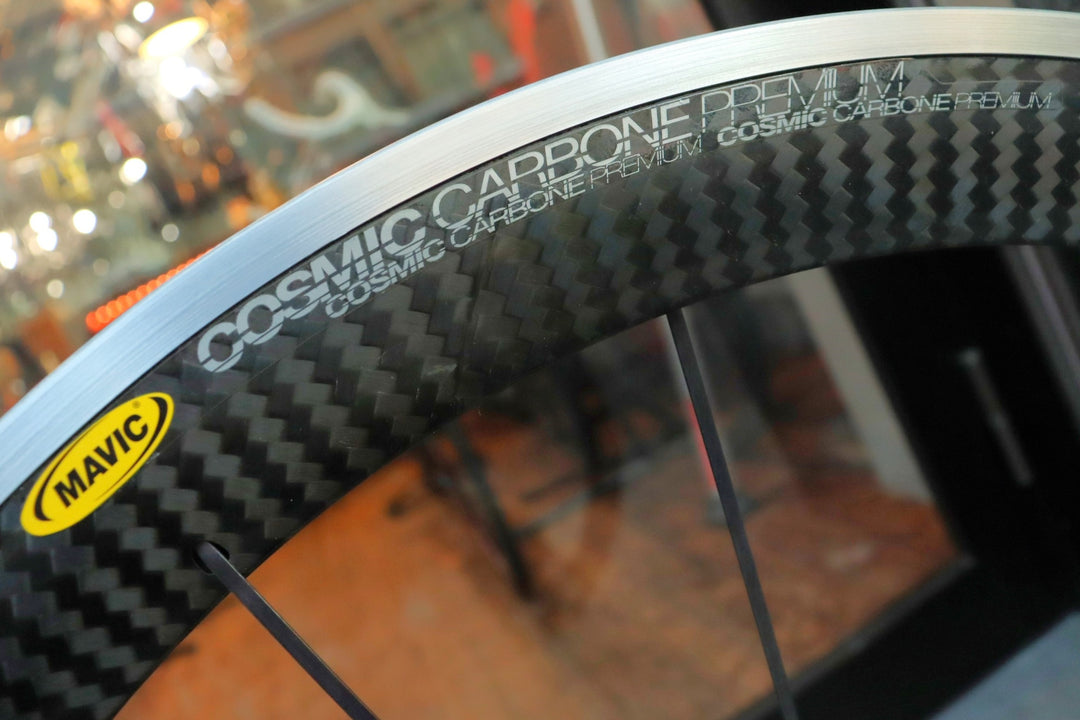 マヴィック MAVIC コスミック カーボン プレミアム COSMIC CARBONE PREMIUM クリンチャー ホイールセット シマノ –  BICI AMORE ONLINE STORE