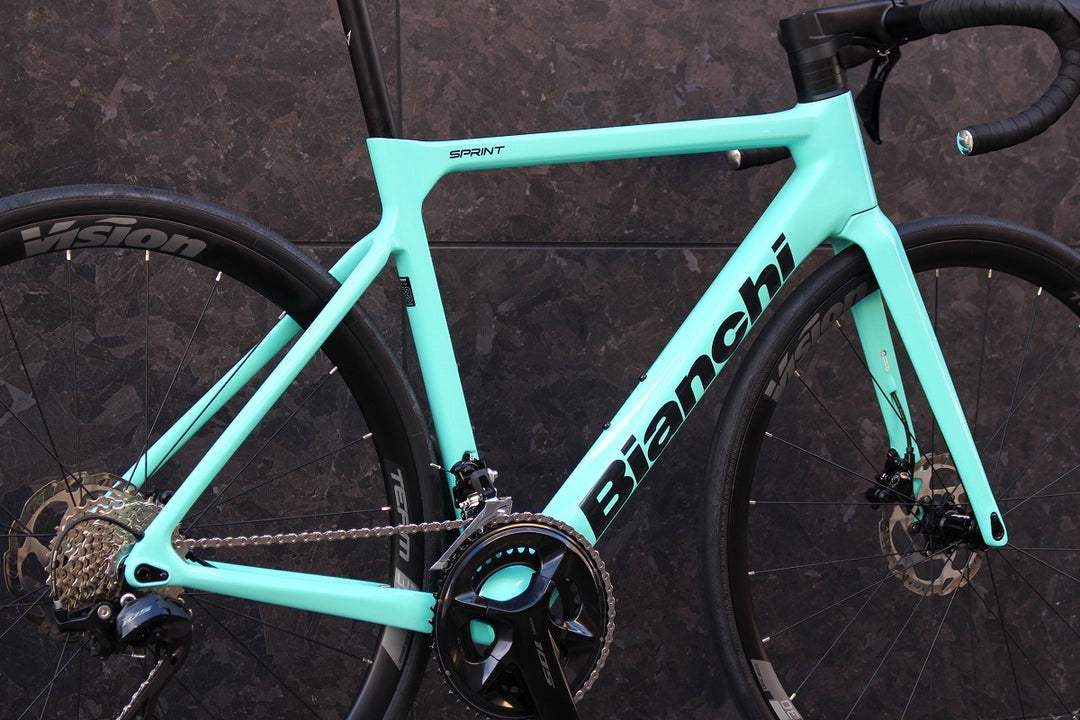 ビアンキ BIANCHI スプリント SPRINT DISC 2024年モデル 53サイズ シマノ 105 R7120 12S カーボン ロードバイク 【福岡店】