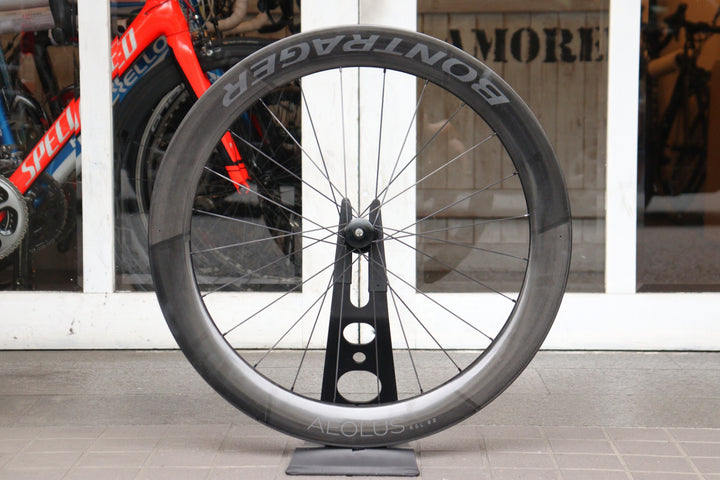 ボントレガー BONTRAGER アイオロス ディスク AEOLUS RSL DISC 62 カーボン チューブレスレディ フロント ホイール 【横浜店】