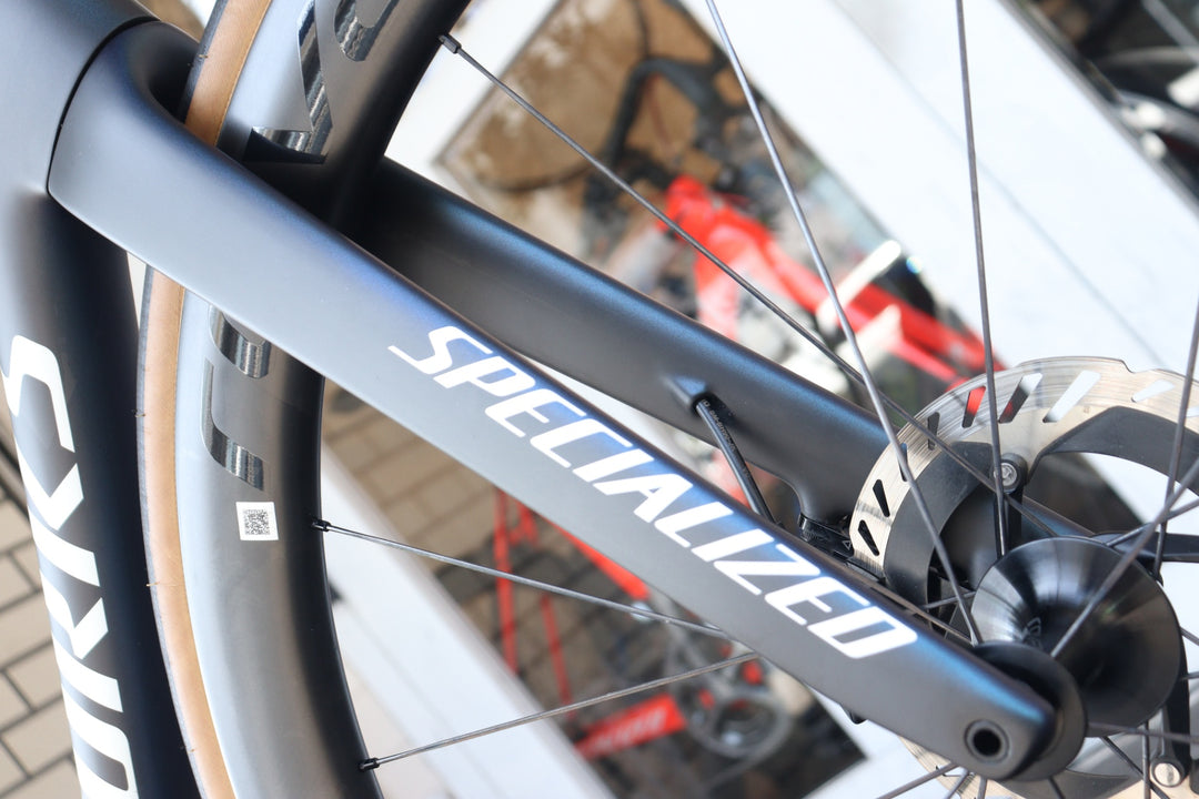 スペシャライズド SPECIALIZED S-WORKS TARMAC SL8 2024モデル 49サイズ シマノ デュラエース R9270組 Di2 12S カーボン ロードバイク RAPIDE CLX2 鬼ベアリング 【横浜店】