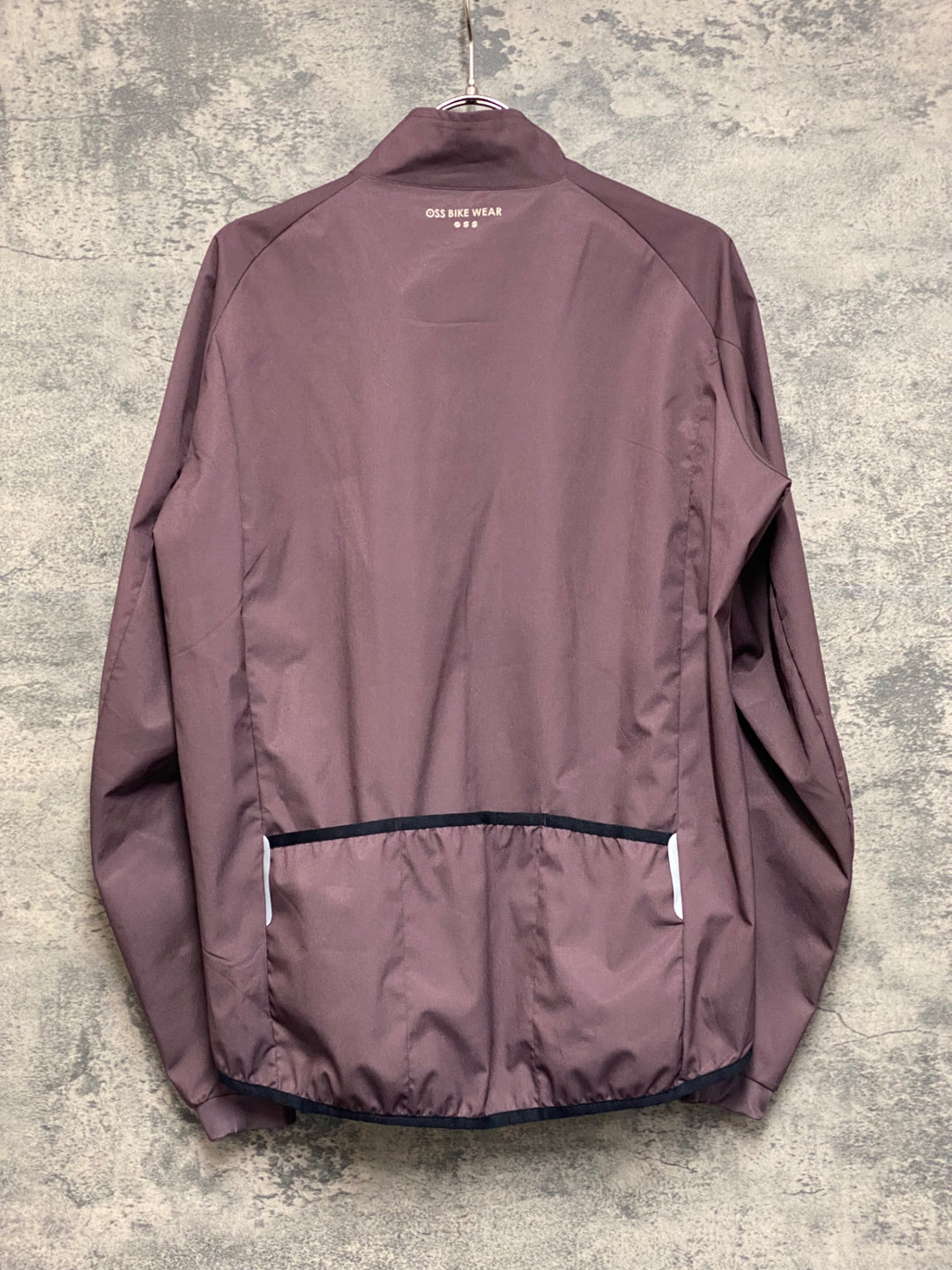 JO059 OSS BIKE WEAR 長袖 ウィンドブレーカー シェルジャケット 茶 M