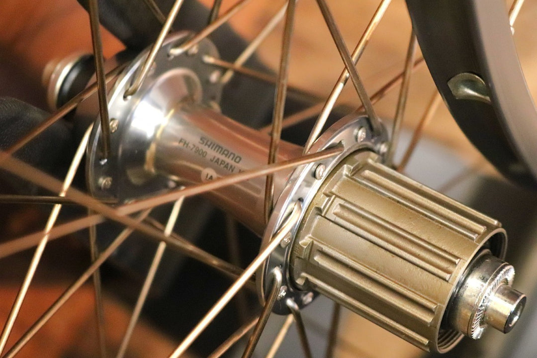 FIR ALKOR シマノ SHIMANO デュラエース DURA-ACE HB-7900 ハブ チューブラー 手組 ホイールセット 【東京南麻布店】