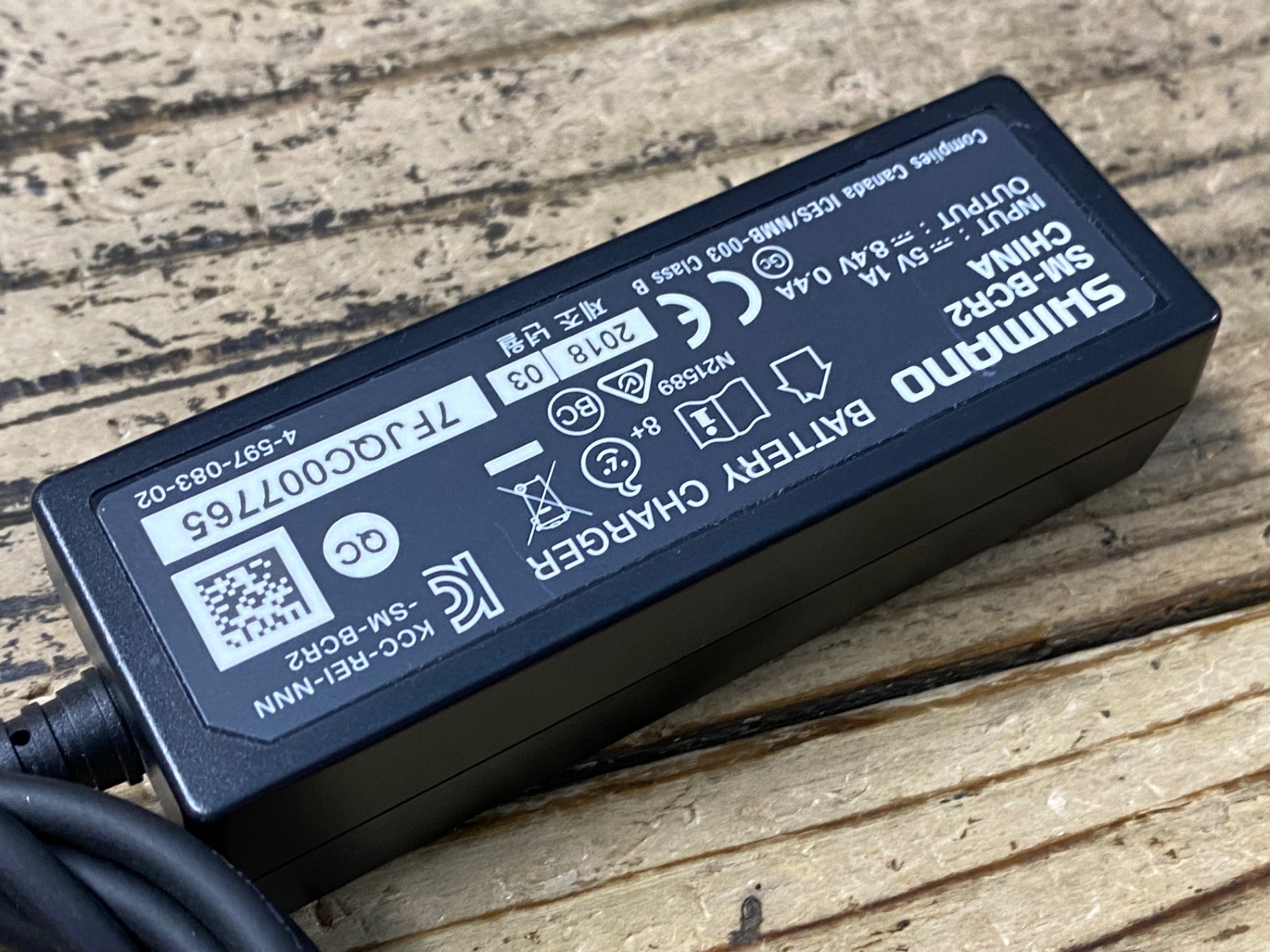 KH278 シマノ SHIMANO SM-BCR2 Di2 充電器 バッテリーチャージャー