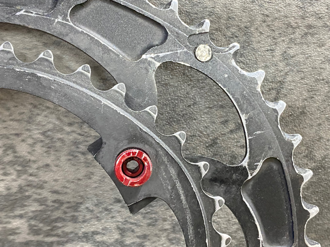 JY414 ライデア RIDEA POWERRING チェーンリング 52/36T BCD110 4H ※削り加工ありのためジャンク