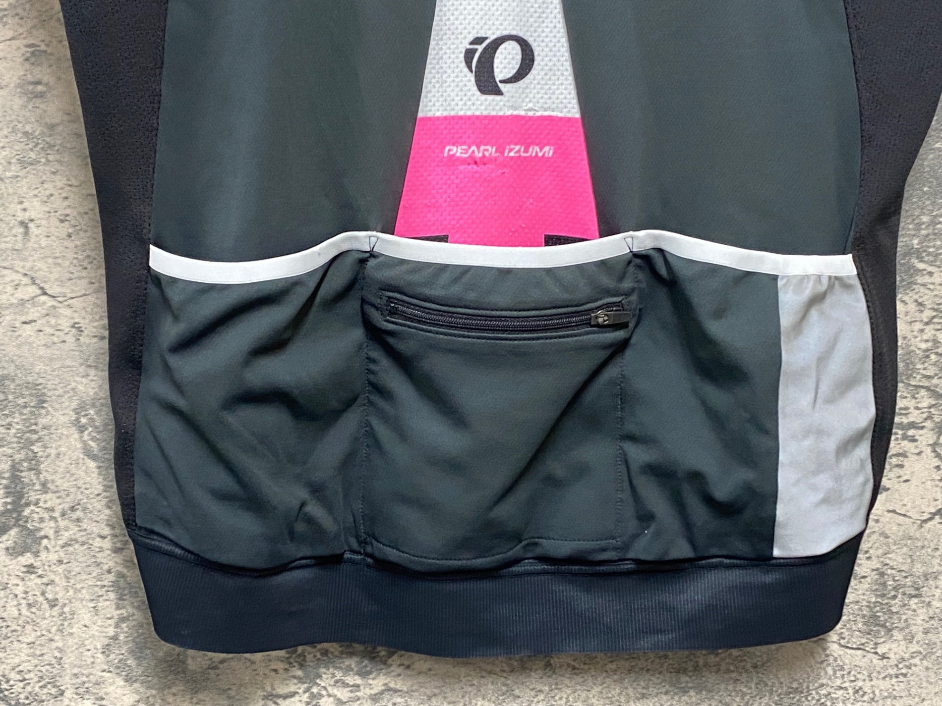 KC652 パールイズミ PEARL iZUMi 半袖 サイクルジャージ 白 黒 ピンク