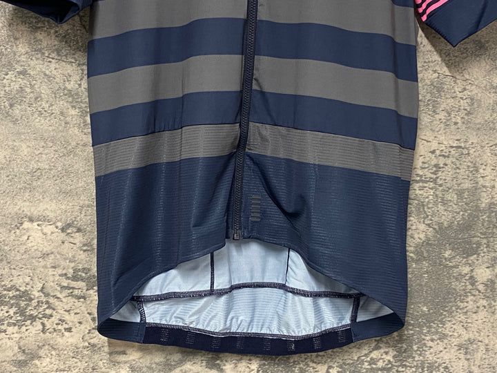 KK536 ラファ Rapha RCC PRO TEAM JERSEY 半袖 サイクルジャージ 紺 L