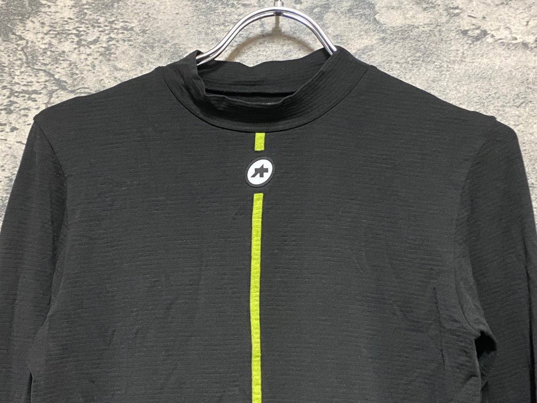 KO587 アソス assos SKIN LAYER 長袖 ベースレイヤー 黒 M