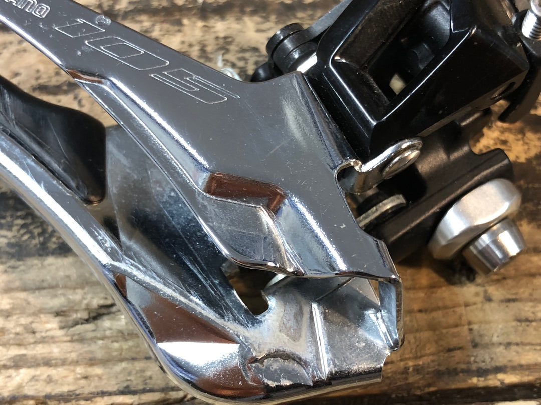 JS722 シアノ SHIMANO 105 FD-R7000 フロントディレイラー 2S 直付け
