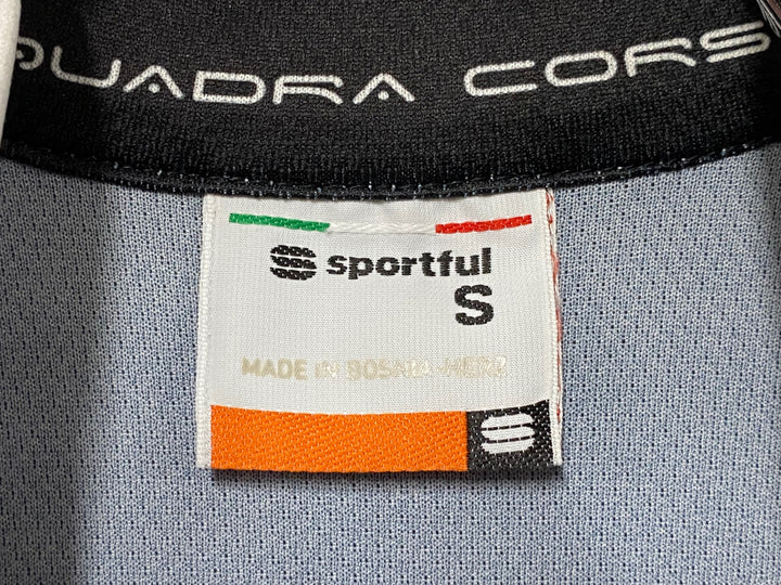 JI327 スポーツフル sportful 半袖 サイクルジャージ 白 赤 黒 S