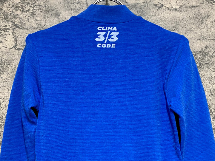 KQ167 アソス ASSOS CLIMA CODE 3/3 ULTRAZ WINTER LS SKIN LAYER P1 長袖 ベースレイヤー インナー 青 M
