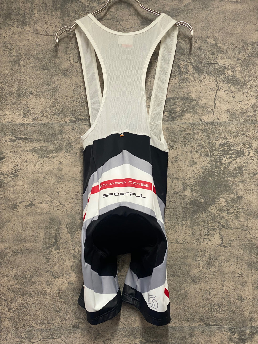 JX560 スポーツフル sportful ビブショーツ 白 黒 L