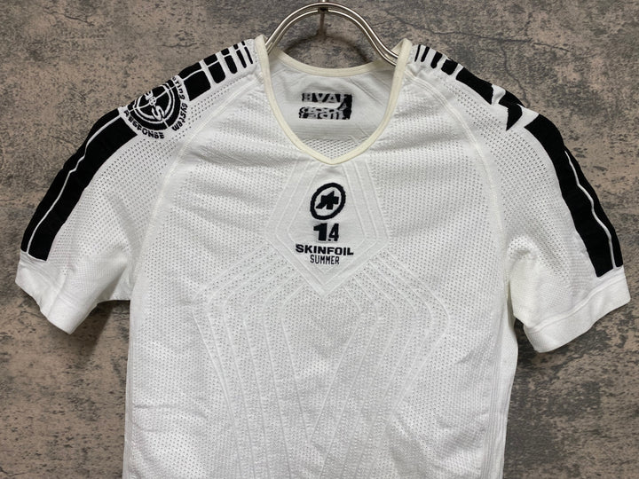 JS070 アソス ASSOS 1.4 SKINFOIL SUMMER 半袖 ベースレイヤー 0