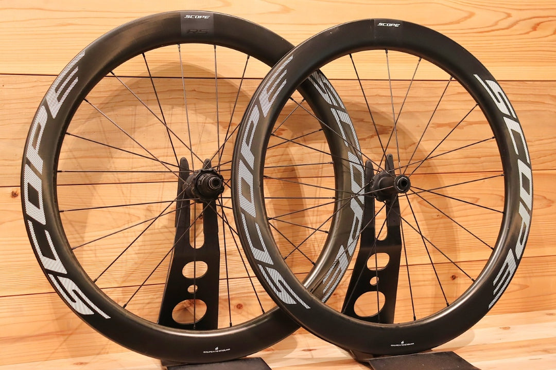 スコープ SCOPE R5 DISC カーボン チューブレス ホイールセット スラムXDR12S ワイドリム 21C 【千葉店】