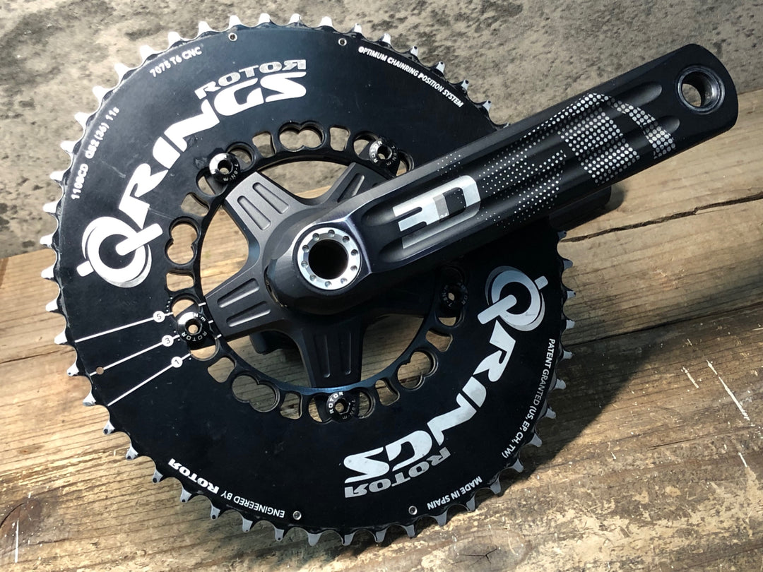 IO253 ローター ROTOR 3D クランクセット QRINGS 52/36T 170mm 24mm