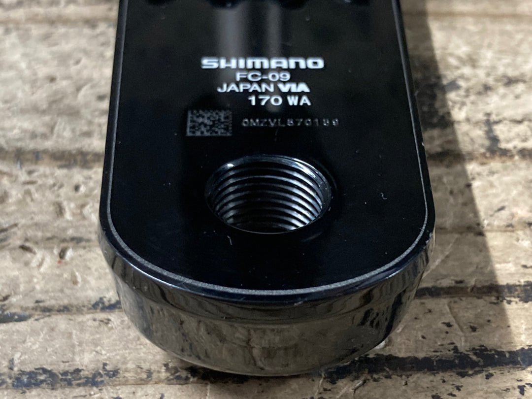 JU836 シマノ SHIMANO デュラエース DURA-ACE FC-09 クランクセット 2x11S 50/34T 170㎜