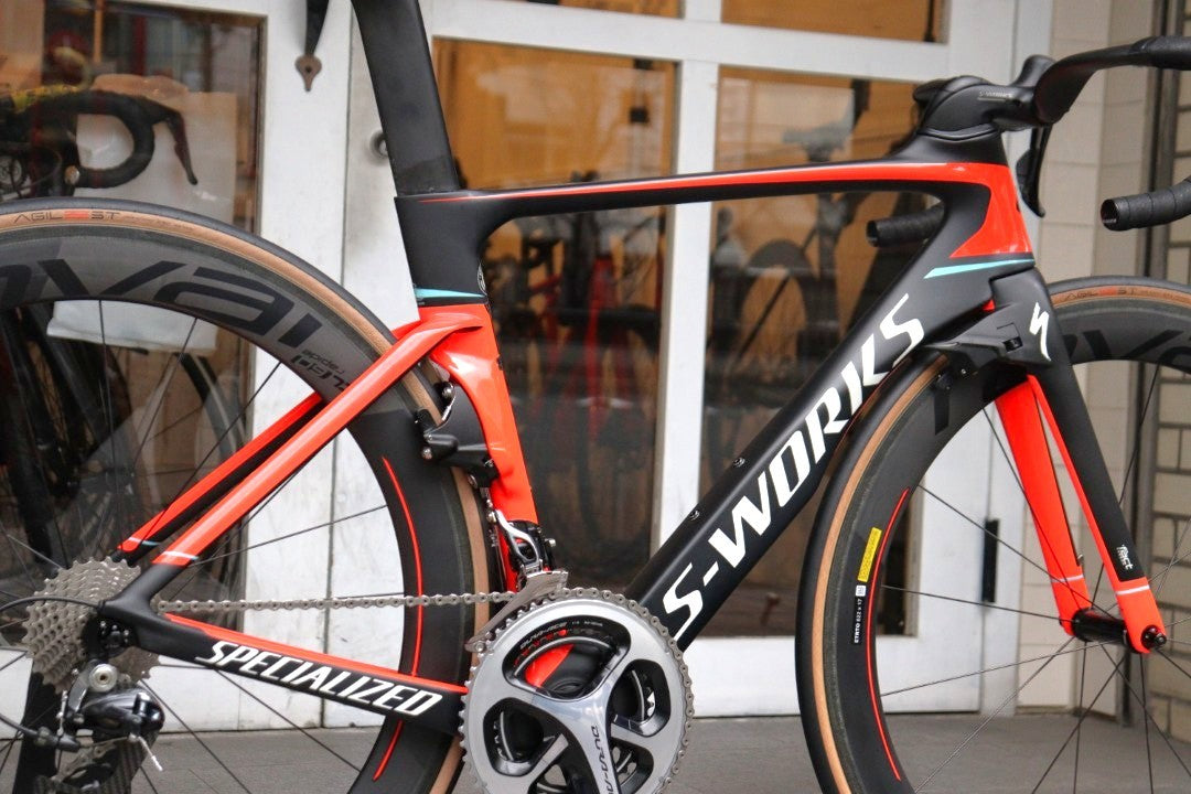 スペシャライズド SPECIALIZED S-WORKS ヴェンジ VENGE ViAS 2016 52サイズ シマノ デュラエース 9000 MIX 11S カーボン ロードバイク 【横浜店】