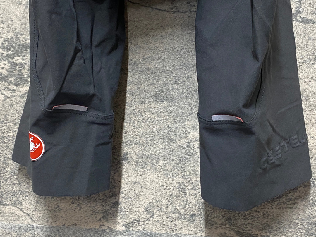 JP533 カステリ CASTELLI ビブショーツ グレー L
