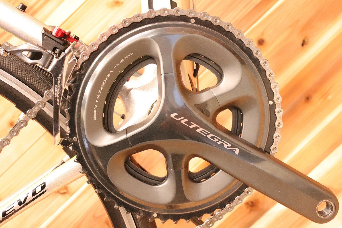 SHIMANO FC-6800 52-36T 165mm クランクセット 使用感有り/3219032000004D