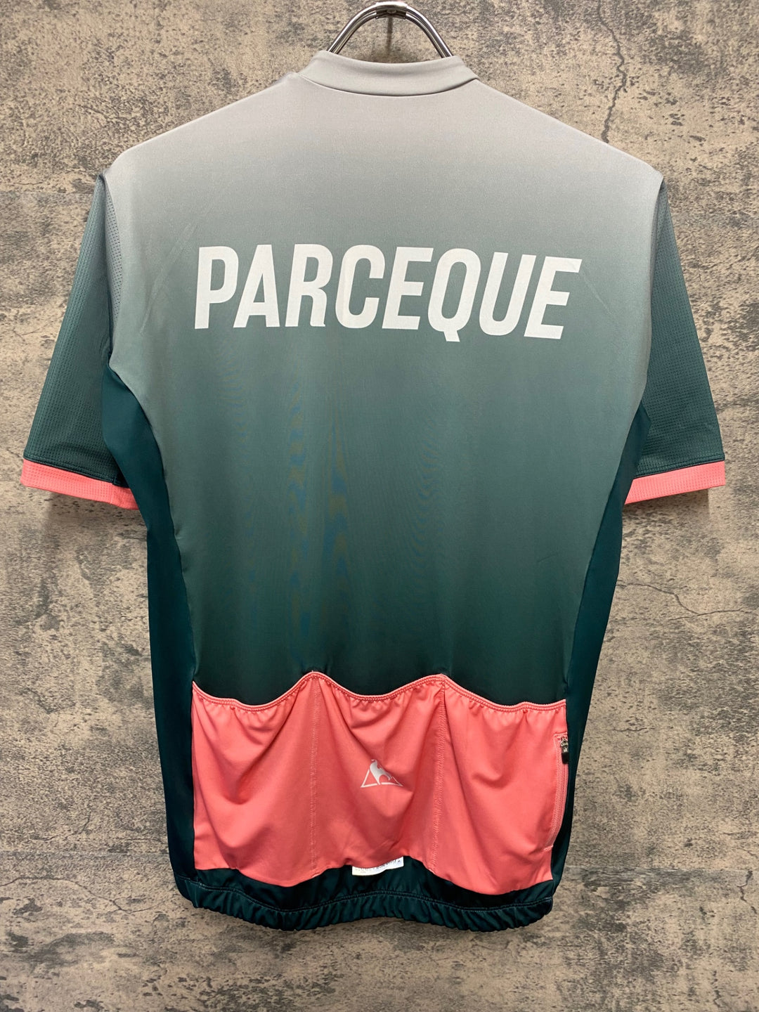 JH620 ルコックスポルティフ le coq sportif Steel 半袖 サイクルジャージ グリーン L