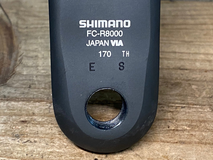 JP372 4iiii PRECISION3+ PML300 パワーメーター シマノ SHIMANO アルテグラ ULTEGRA FC-R8000 170mm 左クランク 接続確認済み