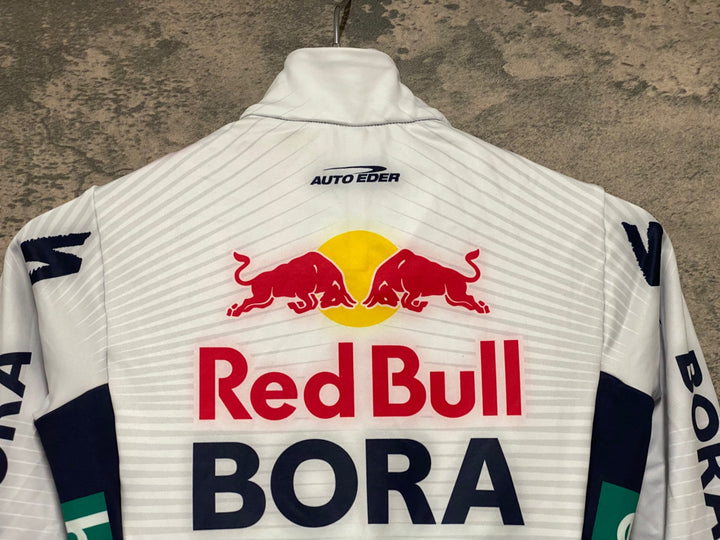 JT596 スペシャライズド SPECIALIZED 長袖 サイクルジャージ 白 紺 XS 裏起毛 BORA hansgrohe