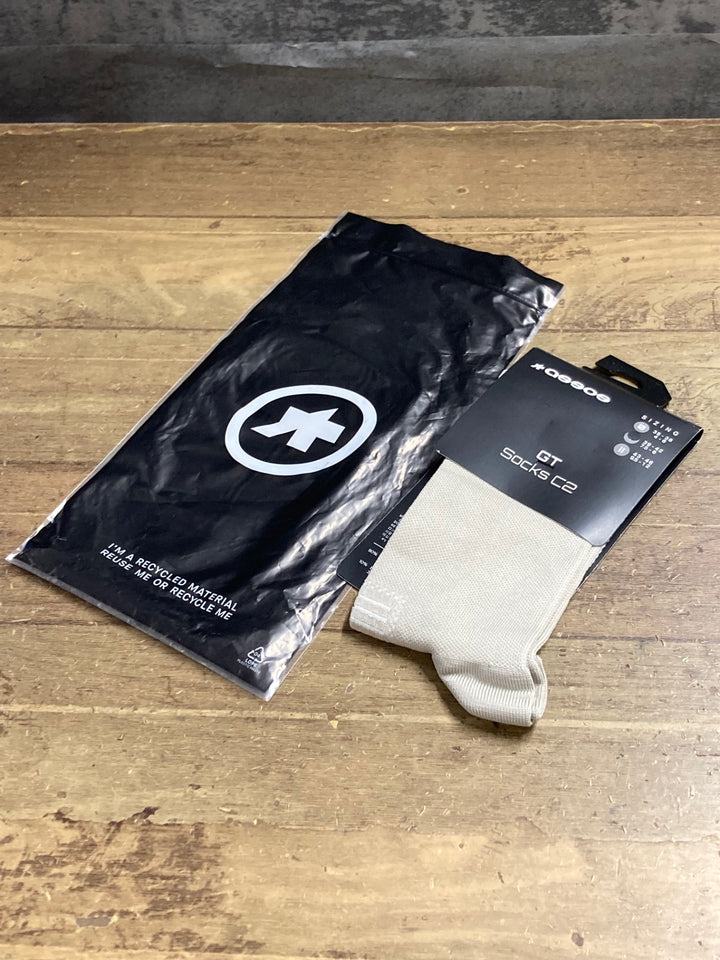 KD610 アソス assos GTSocks ソックス ベージュ 1