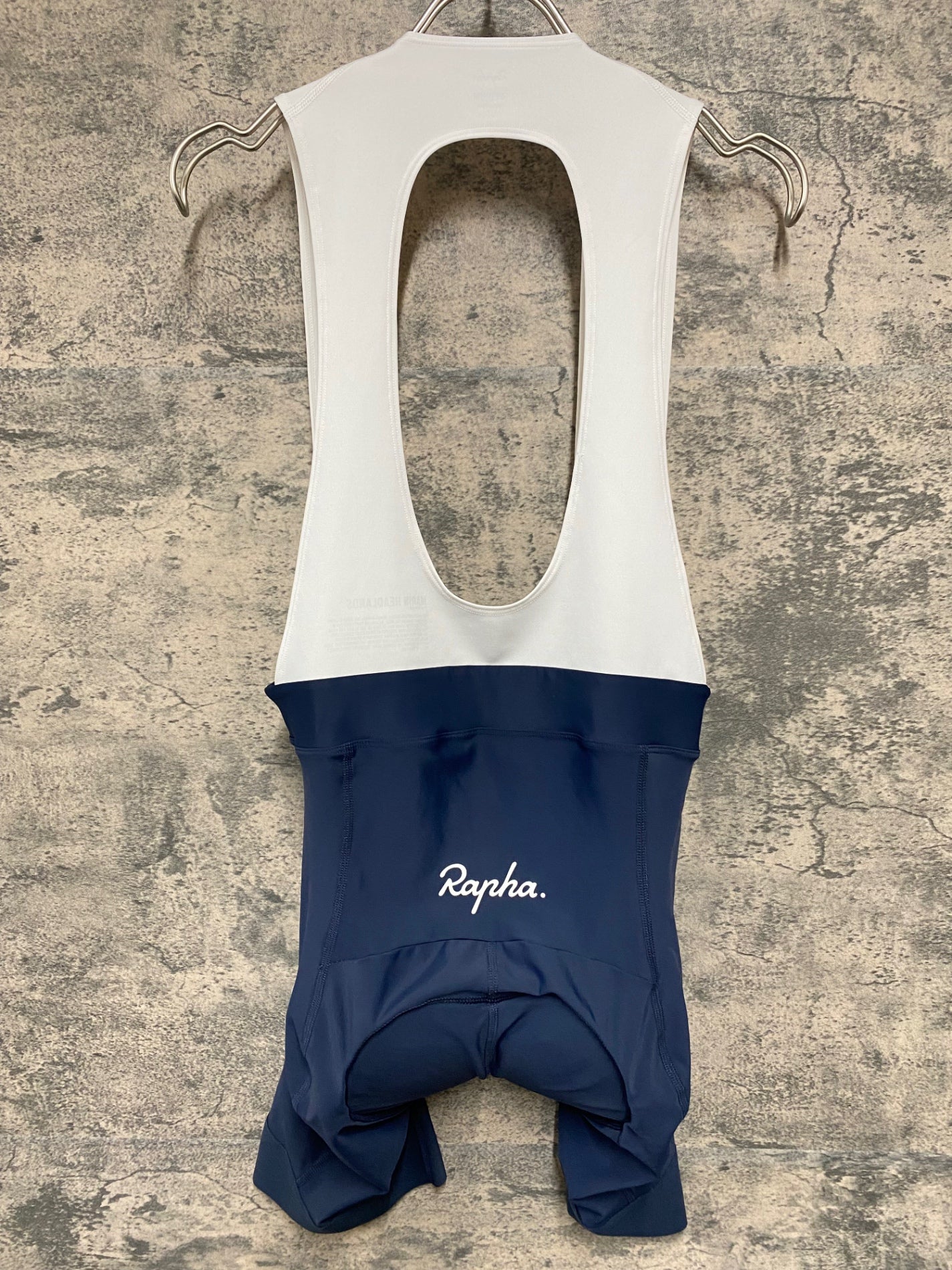 最新コレックション メンズビブショーツ ホワイト/ネイビー Rapha
