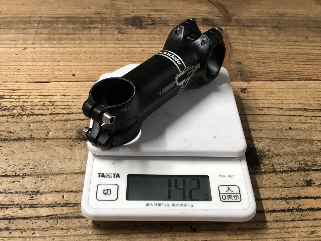 KO372 キャノンデール cannnondale C3 アルミ ステム 黒 100mm Φ31.8 OS