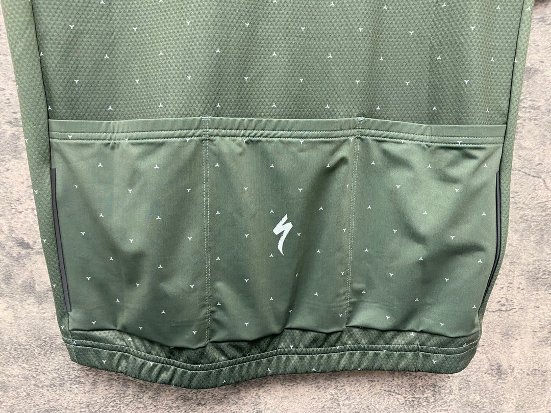 JV688 スペシャライズド SPECIALIZED RBX JERSEY SS 半袖 サイクルジャージ カーキ M