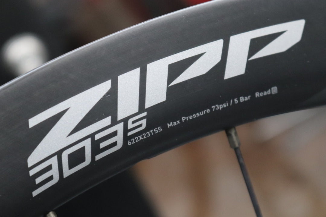 ジップ ZIPP 303S TUBELESS DISC カーボン チューブレス ディスクブレーキ ホイールセット シマノ12/11Sフリー フックレス ワイドリム 23mm 【東京南麻布店】