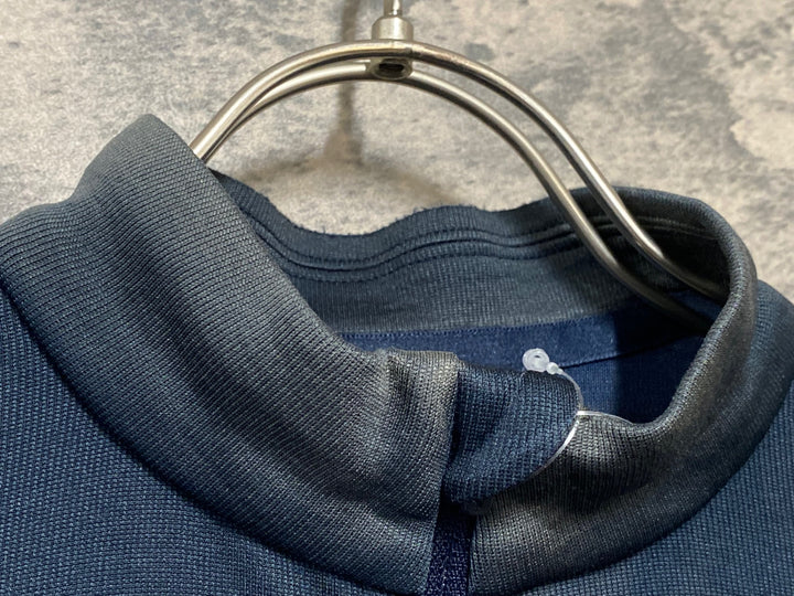 KI163 ラファ Rapha BREVET JERSEY 半袖 サイクルジャージ 濃紺 S ※色褪せ