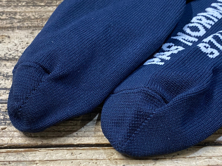 KA523 パスノーマルスタジオ PAS NORMAL STUDIOS LOGO OVERSOCKS オーバーソックス 濃紺 L