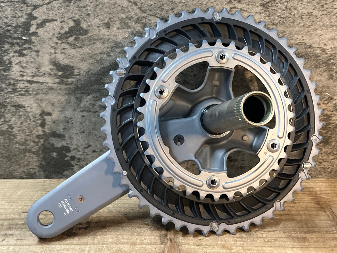 JW918 シマノ SHIMANO 105 FC-R7000 クランクセット シルバー 50/34T 170mm 新品未使用