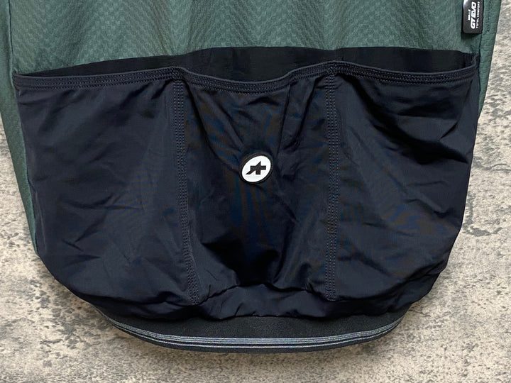 JN109 アソス ASSOS MILLE GT EVO 半袖 サイクルジャージ カーキ L