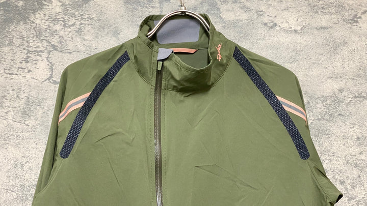 KC769 ラファ Rapha CLASSIC WIND JACKET 長袖 ウインドブレイカー カーキ M