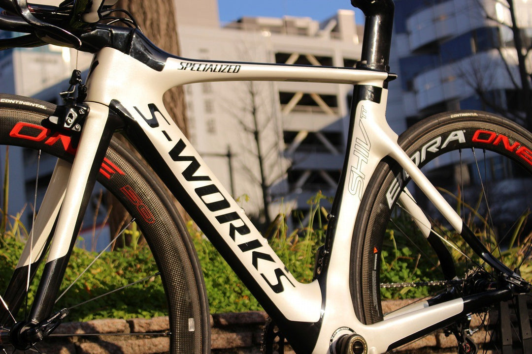 スペシャライズド SPECIALIZED シヴ S-WORKS SHIV TT 2016 XSサイズ カンパニョーロ 11S カーボン TTバイク 【名古屋店】