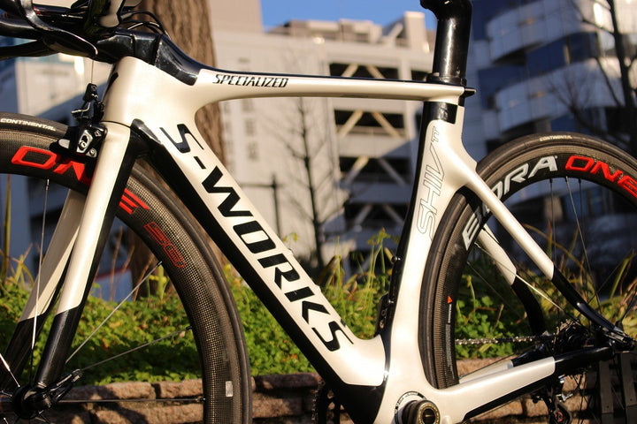 スペシャライズド SPECIALIZED シヴ S-WORKS SHIV TT 2016 XSサイズ カンパニョーロ 11S カーボン TTバイク 【名古屋店】