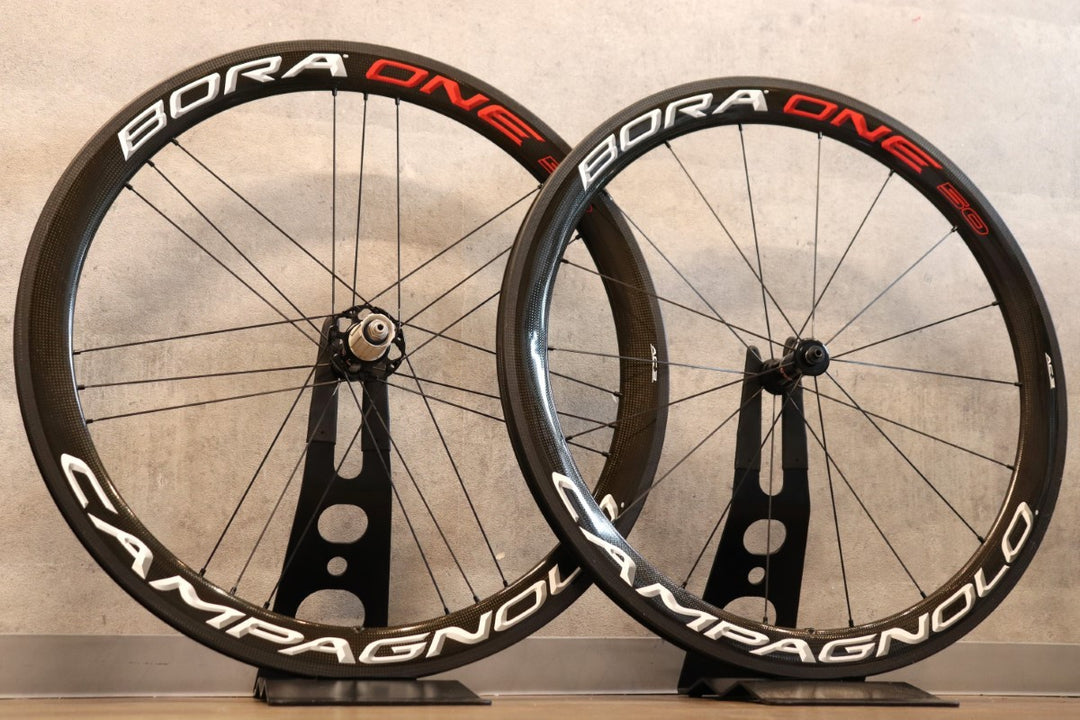 カンパニョーロ CAMPAGNOLO ボーラワン BORA ONE 50 AC3 カーボン クリンチャー シマノ 11S/12S ホイールセット ワイドリム 17C 【さいたま浦和店】