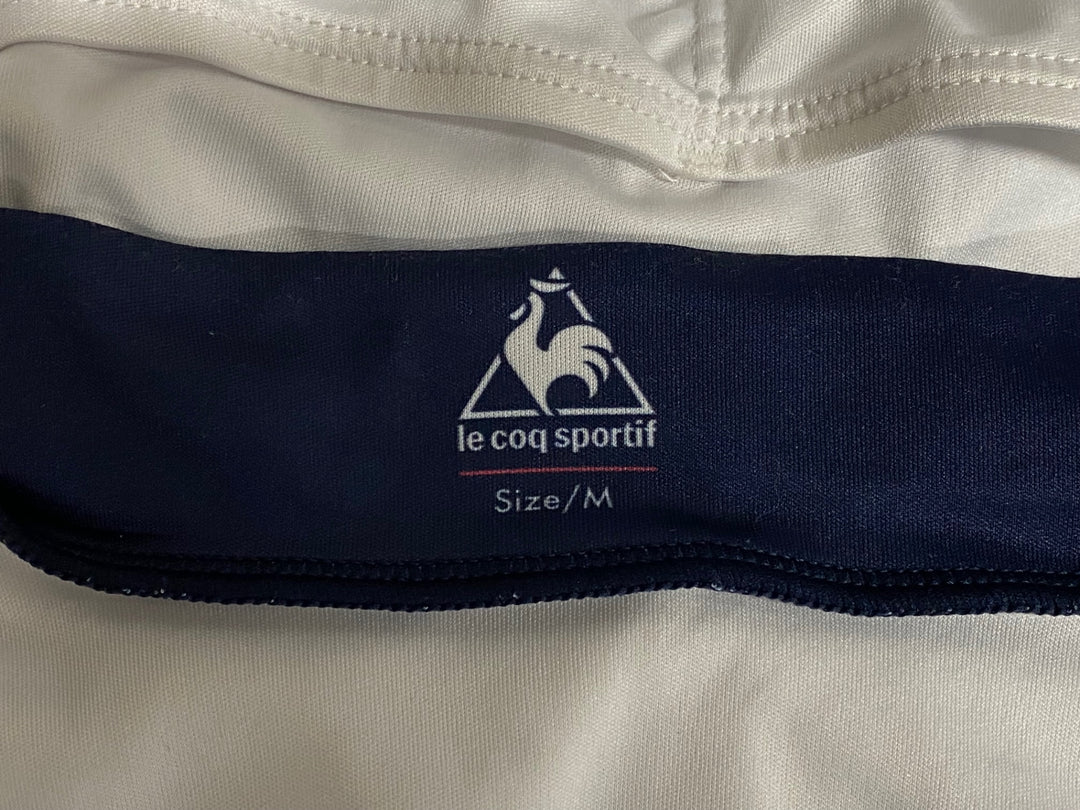 KB898 ルコックスポルティフ le coq sportif Steel 半袖サイクルジャージ 白 M