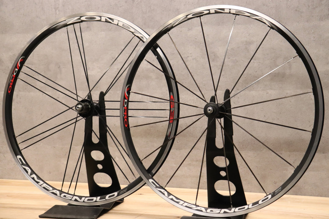 カンパニョーロ CAMPAGNOLO ゾンダ ZONDA アルミ クリンチャー ホイールセット シマノ11/12S ナローリム 15C 【さいたま浦和店】