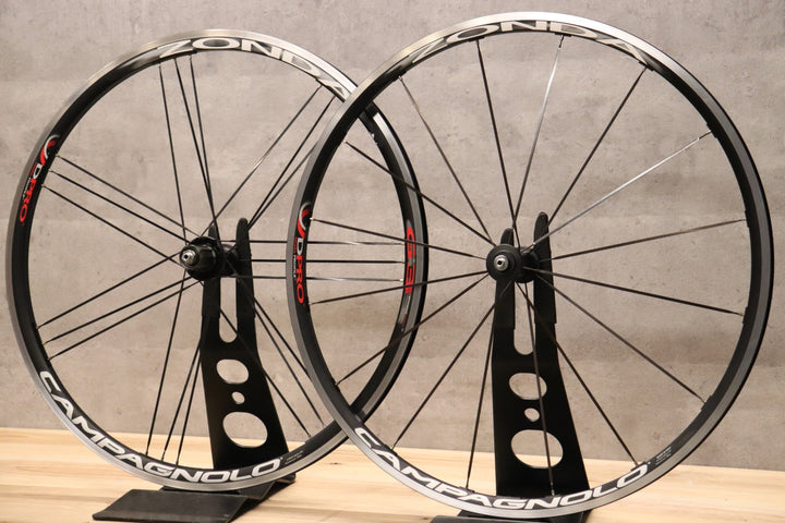 カンパニョーロ CAMPAGNOLO ゾンダ ZONDA アルミ クリンチャー ホイールセット シマノ11/12S ナローリム 15C 【さいたま浦和店】