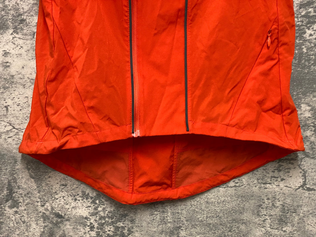 KE550 ラファ Rapha CLASSIC ジレ サイクルベスト オレンジ M