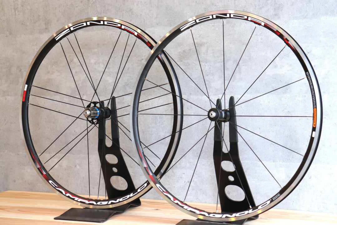 【未使用品】 カンパニョーロ Campagnolo ゾンダ ZONDA MEGA G3 15C アルミ クリンチャー ホイールセット カンパ11/12S 【さいたま浦和店】